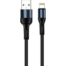 ColorWay CW-CBUL045-BK USB Apple Lightning (nylon), 2,4A, 1m, černý