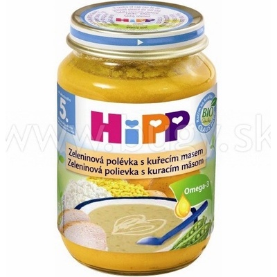HiPP Polievka Bio Zeleninová s kuracím mäsom 190 g
