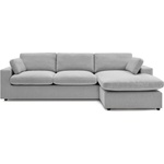 Bobochic Светлосив ъглов диван Belair - Bobochic Paris (WT-HILO-N--U4W_1 P847)