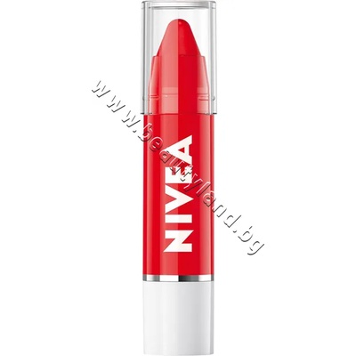 Nivea Балсам за устни Nivea Lipstick Poppy Red, p/n NI-85132 - Цветен балсам за устни Червен (NI-85132)