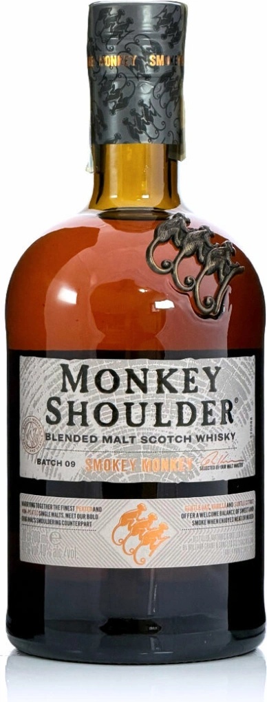 Monkey Shoulder Smokey monkey 40% 0,7 l (holá láhev) od 769 Kč