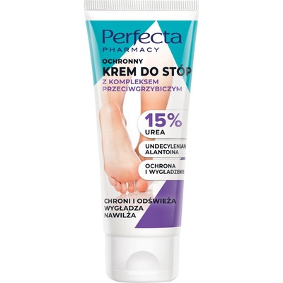 Perfecta Pharmacy ochranný krém na nohy s antimykotický komplexom 15% močovina 80 ml