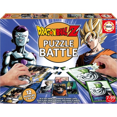 Educa Пъзел дуел Educa от 12 x 42 части - Dragon Ball Z (EDU20418)