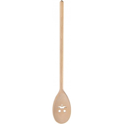 Vařečka dřevo oválná Vousy 35 cm