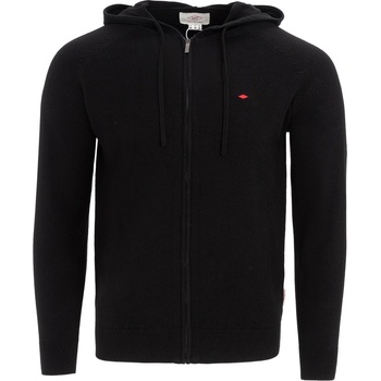 Lee Cooper Суичър Lee Cooper Long Sleeve Zip Thru Hoodie - Black