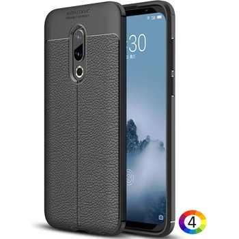 Image 1 of Meizu 16 / 16th Удароустойчив Litchi Skin Калъф и Протектор