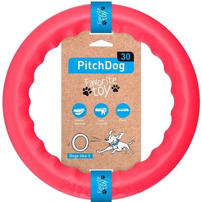 Collar Pitch dog hračka 28 cm ružová