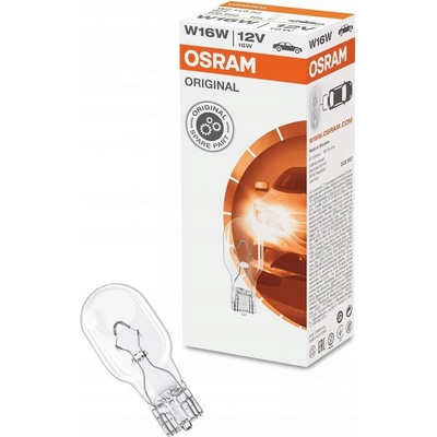 Osram W16W W2,1x9,5d 12V 16W