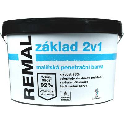 Barvy a laky Teluria s.r.o. Remal základ 2v1 15kg