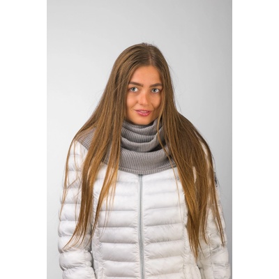 VFstyle pletená šála Elegant šedá