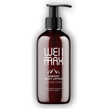 WellMax meruňka hydratační tělové mléko 250 ml