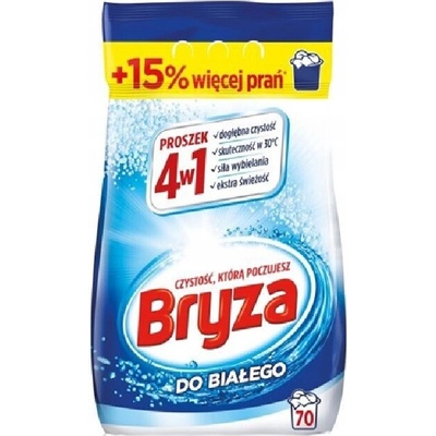 Bryza 4v1 prášek na bílé prádlo 4,55 kg
