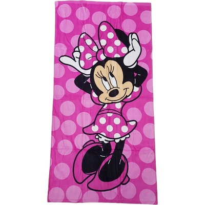 Disney Minnie Mouse ME TIME detská osuška mikrovlákno 70x140 cm