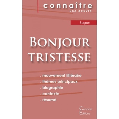 Fiche de lecture Bonjour tristesse de Francoise Sagan Analyse litteraire de reference et resume complet