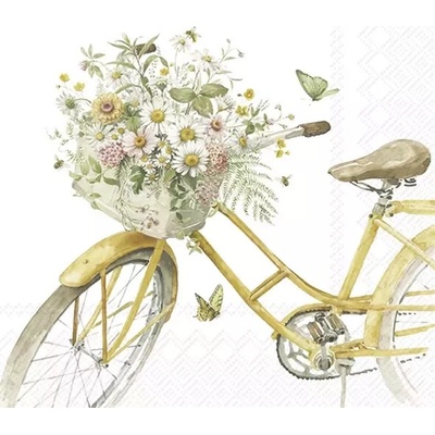 IHR Ideal Home Ubrousek 33x33cm Kolo plné sedmikrásek – Zboží Mobilmania