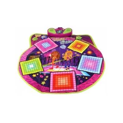 LEAN Toys Childrens Dance Mat Battery Operated Lights Sounds For Dance 91cm x 93cm