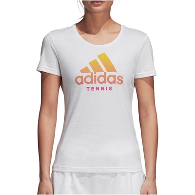 Adidas dámské tričko Category tee tenis Climalite bílé