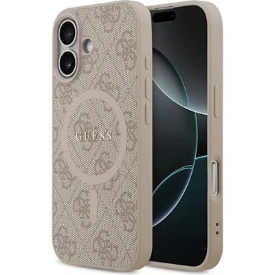 GUESS Калъф Guess 4G Ring Classic Logo MagSafe за iPhone 17 - розов (3666339491000)