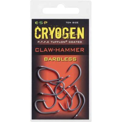 ESP Cryogen Claw Hammer Hooks Barbless vel. 5 10 ks