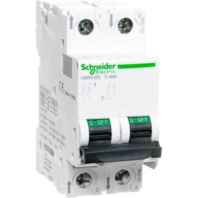 Schneider Electric A9N61537 C60H-DC 2P 40A C 500V DC
