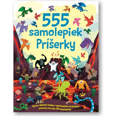 555 samolepiek príšerky Kolektív autorov