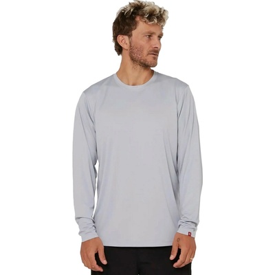 Follow Water Tee L/S light grey