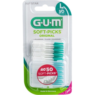 GUM Soft-Pic ks mezizub.kartáček gumový Large 50 ks