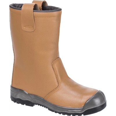 Portwest FW13 Steelite Rigger S1P CI čižmy svetlohnedá