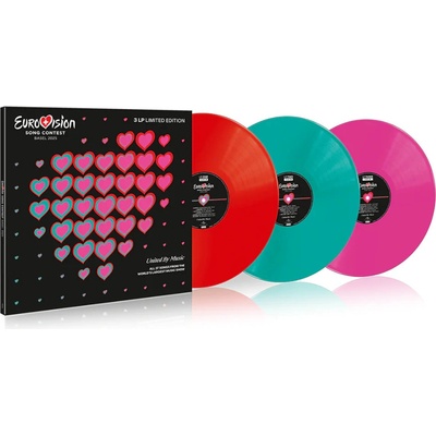 Various: Eurovision Song Contest Basel 2025 Coloured Vinyl 3 LP