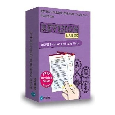 Pearson REVISE Edexcel GCSE Business Revision Cards (with free online Revision Guide) - 2023 and 2024 exams