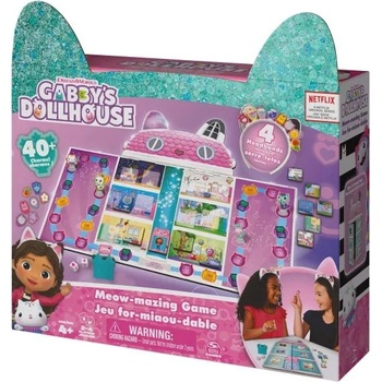 Spin Master Габи и Къщата на куклите: настолна игра с правила на унгарски език (6065769)