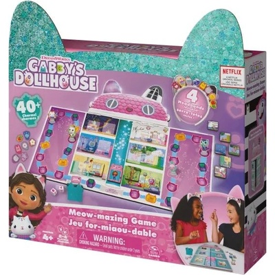 Spin Master Габи и Къщата на куклите: настолна игра с правила на унгарски език (6065769)