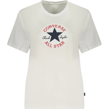 Converse Дамска тениска с къси ръкави converse, Размер l, Цвят Бяло (cvw5t103_bi100whi)
