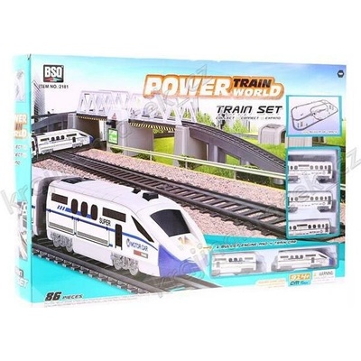 RKToys Vlak pendolíno na baterie velká sada pohyblivý most