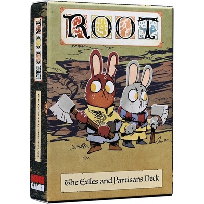 Leder Games Root The Exiles and Partisans Deck