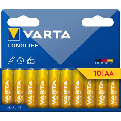Varta Longlife AA 10ks 4106101461