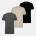 Ralph Lauren Тениска Polo Ralph Lauren 3-pack T-shirts - Gry/Gry/Blk