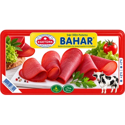Egetürk Plátkovaná hovězí pastirma 100g