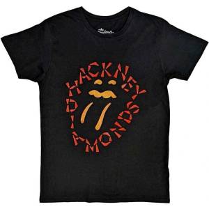 The Rolling Stones Hackney Diamonds Negative Tongue Black XL Риза (RSTS242MB04)