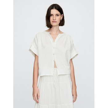 GAP Муселинова риза с големи размери GAP GAP | Byal | ЖЕНИ | XS
