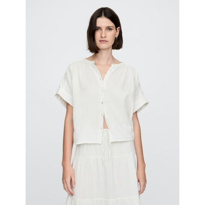 GAP Муселинова риза с големи размери GAP GAP | Byal | ЖЕНИ | XS
