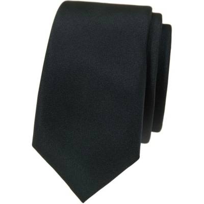 Avantgard Kravata SLIM 551-7909 Grafitová MAT