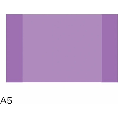LUMA Obal na sešity A5 10 ks pastel fialový