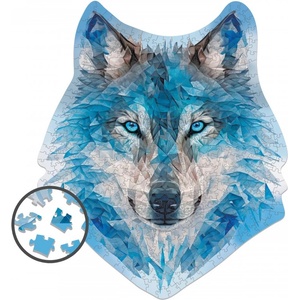 Milliwood Дървен пъзел Milliwood, Alternative Geometry, 500 части - Вълк (XXL-WildWolf-5051) - homeshop