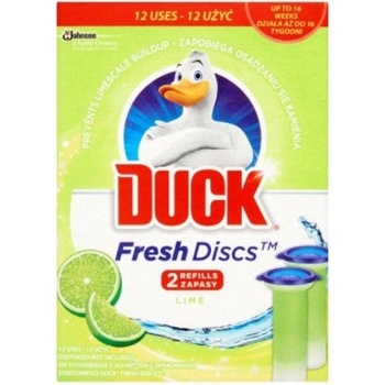 Duck Fresh Discs čistič WC Limetka nápln 2x36 ml