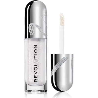 Revolution Beauty Metallic Muse Glitter Muse течни очни сенки с брокат цвят Silver 3.5ml