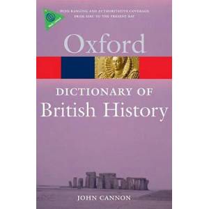 Dictionary of British History | John Cannon (ISBN: 9780199550371)