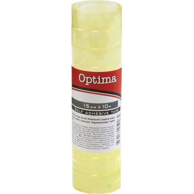 OPTIMA Лепяща лента Optima 15mm x 33m, прозрачна (24427-А)