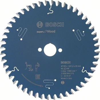 Bosch pilové kotouče Expert for WOOD 160 x 20 x 1,8/1,3 x 48z , ATB