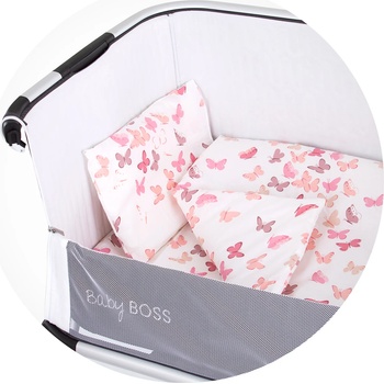 KOSI К-т за мини кошара бели пеперуди (kosclosetv20wb)